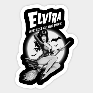 Elvira Halloween Sticker